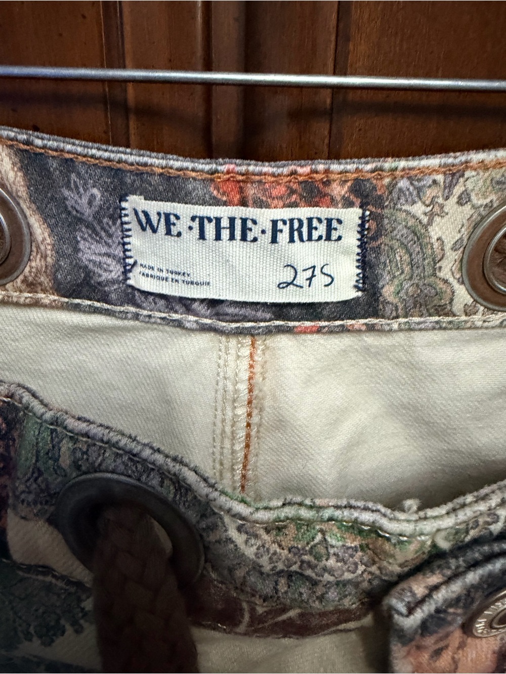 Free People Moxie printed jeans - Picture 5 of 5